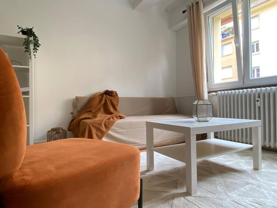 Apartament Charismatique Orangerie-10Min Parlement Eu-Wifi-Tv Strasburg Zewnętrze zdjęcie